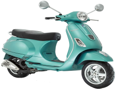 Vespa Scooter, Iconic, Urban, Compact, Classic PNG