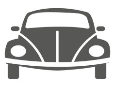 Volkswagen Fusca, Iconic Vehicle, Classic Car, German Engineering, Retro Style PNG