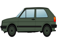 Volkswagen Golf II, Compact Car, Enthusiast Favorite, Timeless Design, Sporty Performance PNG