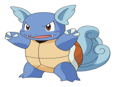 Wartortle Pokemon, Battle Ready, Water Type, Friendly Nature, Agile Swimmer PNG