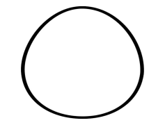 White Easter Egg, Spring Celebration, Festive Decor, Egg Hunt, Seasonal Symbol PNG