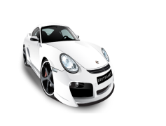 White Porsche PNG