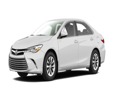 White Toyota Camry, Comfortable, Family-Friendly, Stylish, Efficient PNG