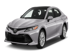White Toyota Camry, Sedan, Modern, Vehicle, Fuel Efficient PNG