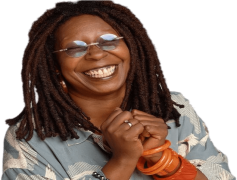 Whoopi Goldberg, Author, Activist, Producer, Icon PNG