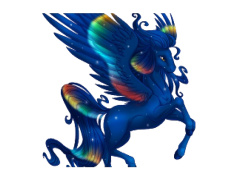 Winged Unicorn, Fantasy, Whimsical, Horse, Magical PNG