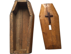 Wooden Coffin, Casket, Burial, Graves, Resting Place PNG