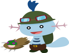 Wooper Pokemon, Friendly Nature, Water Type, Mud Fish, Poison Type PNG