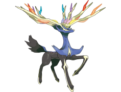 Xerneas Pokemon, Geomancy Ability, Kalos Region, Radiant Aura, Fairy Type PNG