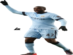 Yaya Touré, African Champion, Ivory Coast Star, Football Legend, UEFA Trophy Winner PNG