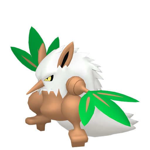Nuzleaf Pokemon, Grass Type, Evolutionary Stage, Sinnoh Region, Dark Type PNG
