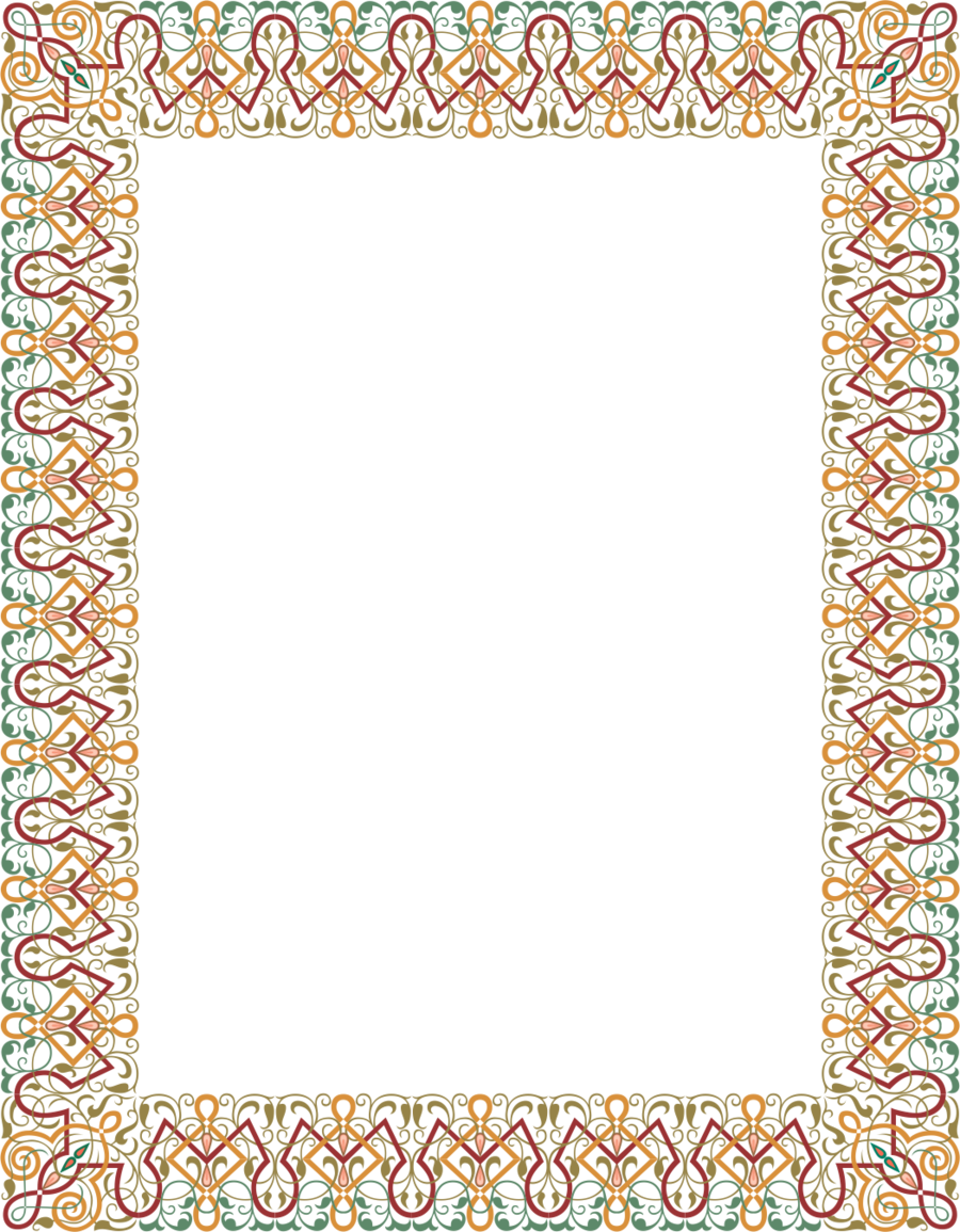 Rectangle Antique Border, Ornate Edging, Decorative Perimeter, Timeless Frame, Vintage Frame PNG
