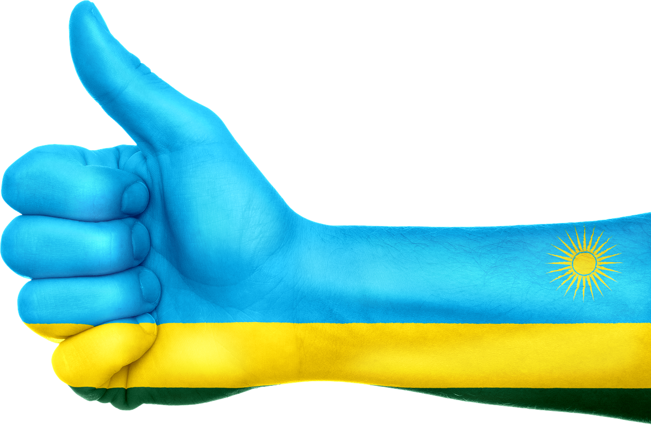 Rwanda Flag, African Heritage, Unity Peace, Cultural Identity, Vibrant Colors PNG