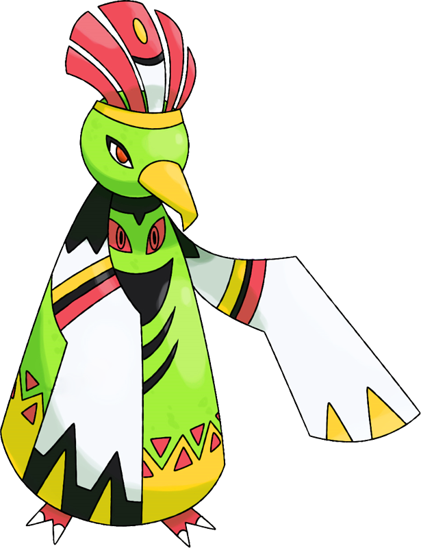 Xatu Pokemon, Flying Type, Colorful Feathers, Psychic Type, Ancient Prophecy PNG